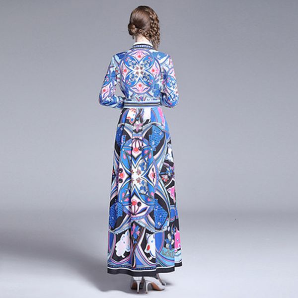 female winter sleeve vintage blue size elegant track printed maxi dress bqhq, Black;gray
female winter sleeve vintage blue size elegant track printed maxi dress bqhq, Black;gray