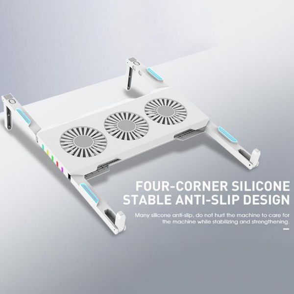 lapcooling pads x1 radiator multifunctional anti-skid foldable rgb tablet holder for watching tv
lapcooling pads x1 radiator multifunctional anti-skid foldable rgb tablet holder for watching tv