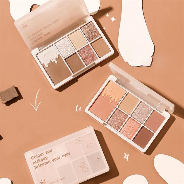 eye shadow 7 color eyeshadow palette makeup glitter pearlescent matte chestnut pigment contour long lasting blush cosmetics maquillaje
eye shadow 7 color eyeshadow palette makeup glitter pearlescent matte chestnut pigment contour long lasting blush cosmetics maquillaje