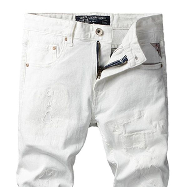 men's jeans mens youthful trend straight slim pants streetwear men denim trousers casual male fashion, Blue
men's jeans mens youthful trend straight slim pants streetwear men denim trousers casual male fashion, Blue