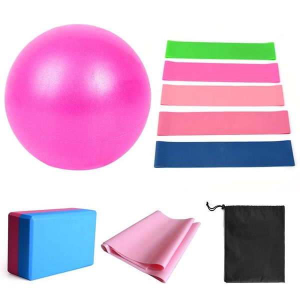 resistance bands 11pcs yoga ball set with block fitness stretching strap pilates equipment
resistance bands 11pcs yoga ball set with block fitness stretching strap pilates equipment