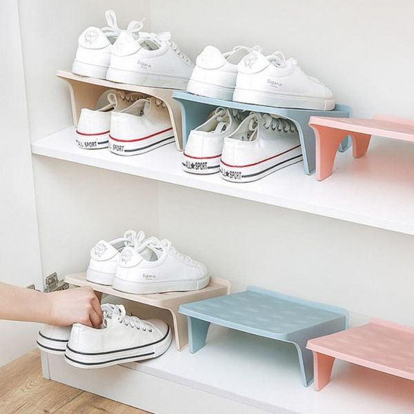 household storage shoe rack double shoe support plastic integrated simple economical simple storage rack
household storage shoe rack double shoe support plastic integrated simple economical simple storage rack