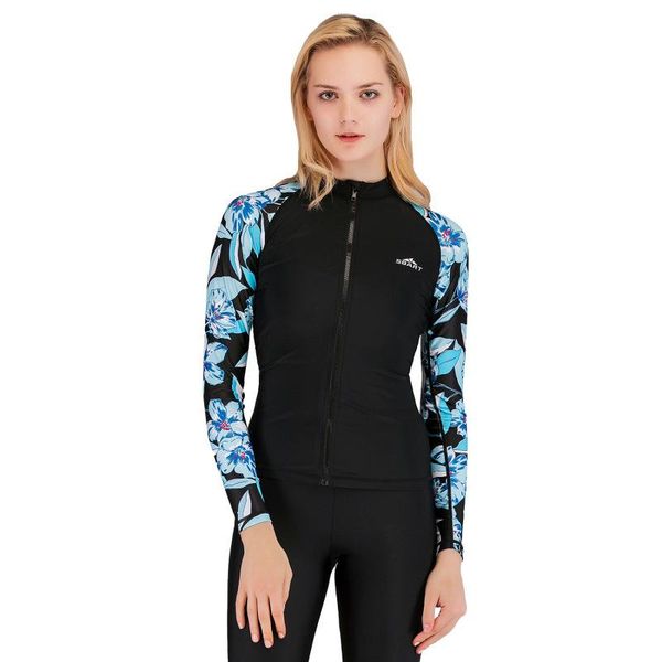 2 piece set women's long sleeve zip up rashguard uv-protection surfing-suit swimwear rash guard shirt and leggings dive skin
2 piece set women's long sleeve zip up rashguard uv-protection surfing-suit swimwear rash guard shirt and leggings dive skin