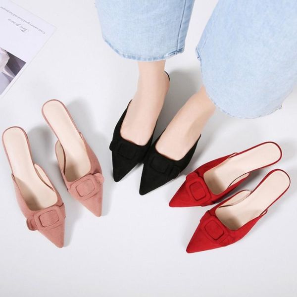 fanyuan slipper women sandals shoes new design spike heels slippers shoes women fashion pointed toe footwear size 32-43, Black
fanyuan slipper women sandals shoes new design spike heels slippers shoes women fashion pointed toe footwear size 32-43, Black