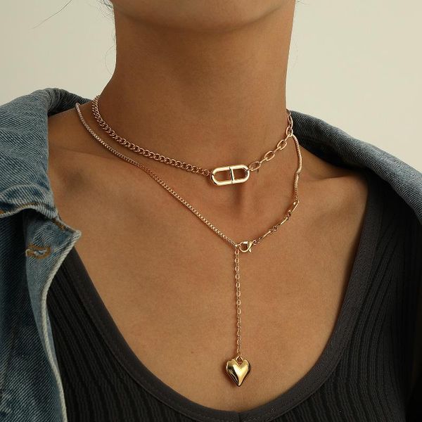 pendant necklaces states act the role ofing is tasted pig nose double stereo punk box chain sautoir ms peach heart necklace, Silver
pendant necklaces states act the role ofing is tasted pig nose double stereo punk box chain sautoir ms peach heart necklace, Silver