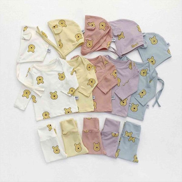 baby boys girls cute bear print clothes outfits set long sleeve pants hat 3pcs autumn winter velvet warm clothing, White
baby boys girls cute bear print clothes outfits set long sleeve pants hat 3pcs autumn winter velvet warm clothing, White