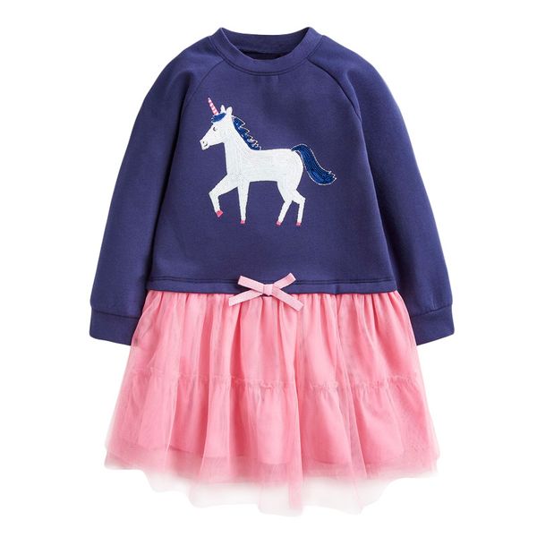 1-7 years cotton dress sequines for kids baby girl long-sleeved unicorn clothes for toddler girl for autumn and spring 2020, Red;yellow
1-7 years cotton dress sequines for kids baby girl long-sleeved unicorn clothes for toddler girl for autumn and spring 2020, Red;yellow