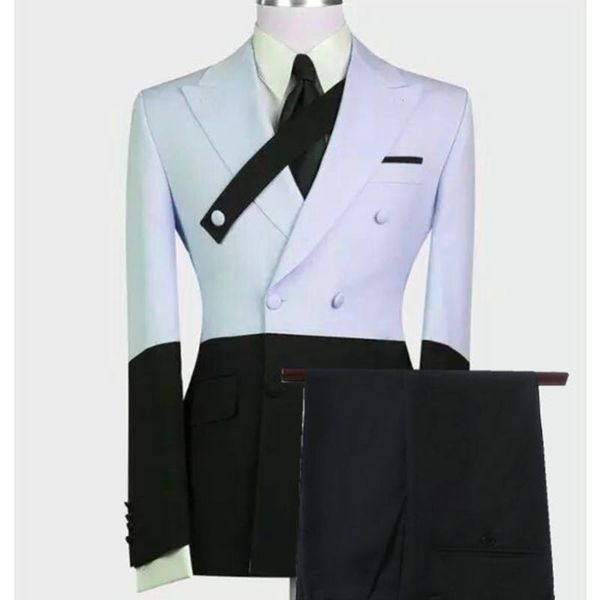 men's suits & blazers custom made sky blue black suit men set slim fit groomsmen groom marriage wedding dress tuxedo prom blazer with p, White;black
men's suits & blazers custom made sky blue black suit men set slim fit groomsmen groom marriage wedding dress tuxedo prom blazer with p, White;black