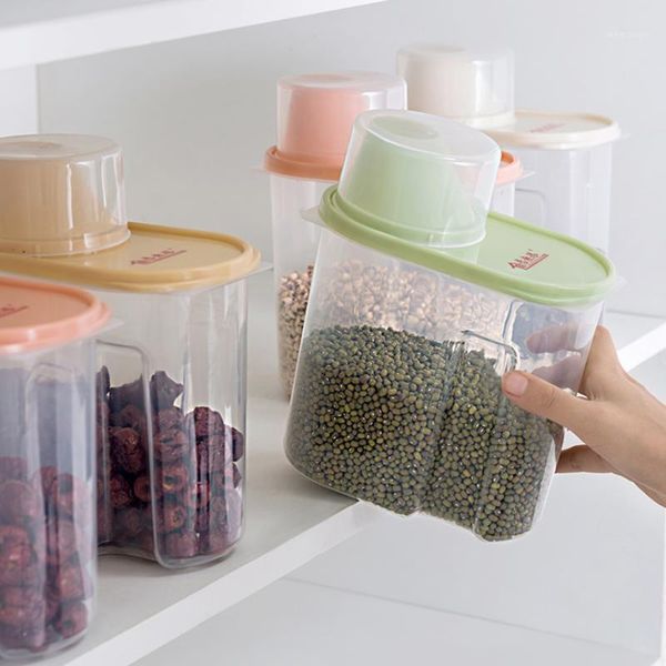 storage bottles & jars 4pcs kitchen food crisper plastic sealed with lid stackable grain bean tanks home refrigerator box
storage bottles & jars 4pcs kitchen food crisper plastic sealed with lid stackable grain bean tanks home refrigerator box