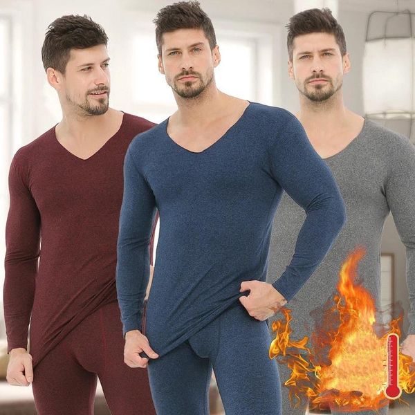 men's thermal underwear long johns 2pcs seamless plus velvet v-neck trousers suit bottoming shirt 2021 autumn winter, Black;white
men's thermal underwear long johns 2pcs seamless plus velvet v-neck trousers suit bottoming shirt 2021 autumn winter, Black;white