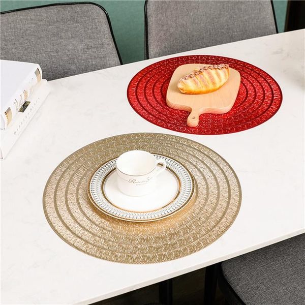 mats & pads 1pc round placemat non-slip washable pvc table heat-insulated pad disc bowl kitchen drink coffee cup
mats & pads 1pc round placemat non-slip washable pvc table heat-insulated pad disc bowl kitchen drink coffee cup