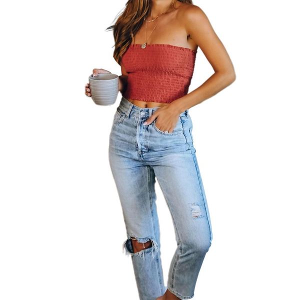 women's tanks & camis candy colors stretch shirred bodice tank women 2021 summer strapless slash neck red lace up matching well crop t, White
women's tanks & camis candy colors stretch shirred bodice tank women 2021 summer strapless slash neck red lace up matching well crop t, White