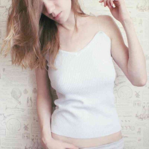 knitted spring women cami crop solid silver v neck t shirt female sleeveless vest casual camis blouse, White
knitted spring women cami crop solid silver v neck t shirt female sleeveless vest casual camis blouse, White