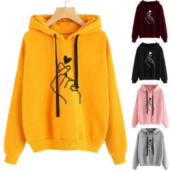 loose fleece heart pullover hoodie women's hooded sweaters, White;black
loose fleece heart pullover hoodie women's hooded sweaters, White;black