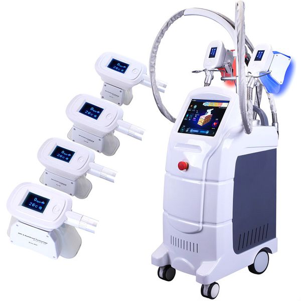 professional cool body sculpting cryolipolysis cryotherapy fat ing fat e efat slimming machine four piecehand