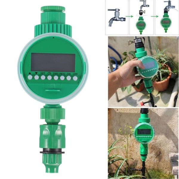electronic garden watering timer lcd display garden automatic irrigation controller intelligence valve watering control device
electronic garden watering timer lcd display garden automatic irrigation controller intelligence valve watering control device
