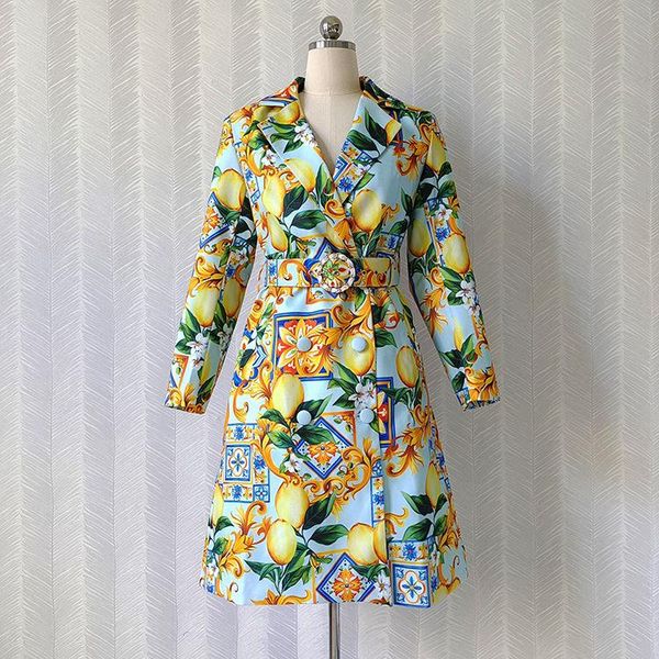 women's trench coats autumn 2021 designer retro print double-breasted belt coat women's printing vintage overcoat c945, Tan;black
women's trench coats autumn 2021 designer retro print double-breasted belt coat women's printing vintage overcoat c945, Tan;black