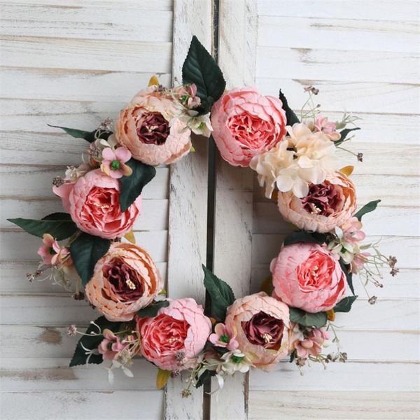 decorative flowers & wreaths farmhouse decor rattan wreath artificial pink blue flower rose door decoration
decorative flowers & wreaths farmhouse decor rattan wreath artificial pink blue flower rose door decoration