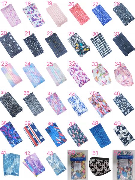 designer face mask (10pcs/pack) disposable masks fashion earloops protective mask 17.5*9.5cm 3 layers 50 models in stock dhl free
designer face mask (10pcs/pack) disposable masks fashion earloops protective mask 17.5*9.5cm 3 layers 50 models in stock dhl free