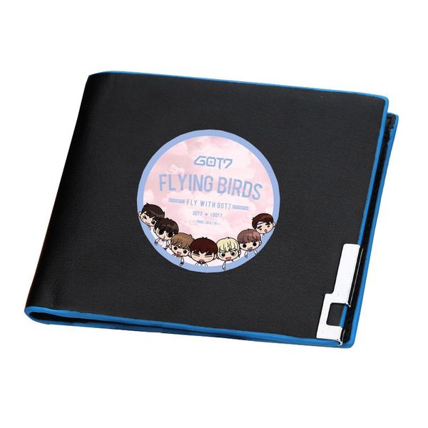 wallets got7 kpop men slim short pu leather brand cartoon id card holder women hip- money bag cute gift carteira, Red;black
wallets got7 kpop men slim short pu leather brand cartoon id card holder women hip- money bag cute gift carteira, Red;black