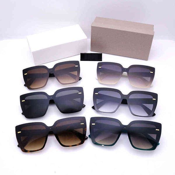 sunglass fashion classic big frame sunglass frame glass summer trend glass x, White
