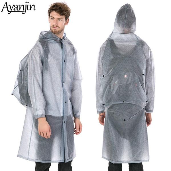 raincoats 2021 raincoat women men eva transparent schoolbag bit printing waterproof outdoor hiking rain poncho hooded coat
raincoats 2021 raincoat women men eva transparent schoolbag bit printing waterproof outdoor hiking rain poncho hooded coat