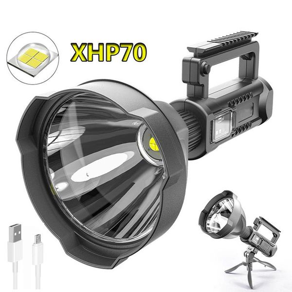 rechargeable searchlight handheld led spotlight 50w electric torch as power bank power display
rechargeable searchlight handheld led spotlight 50w electric torch as power bank power display