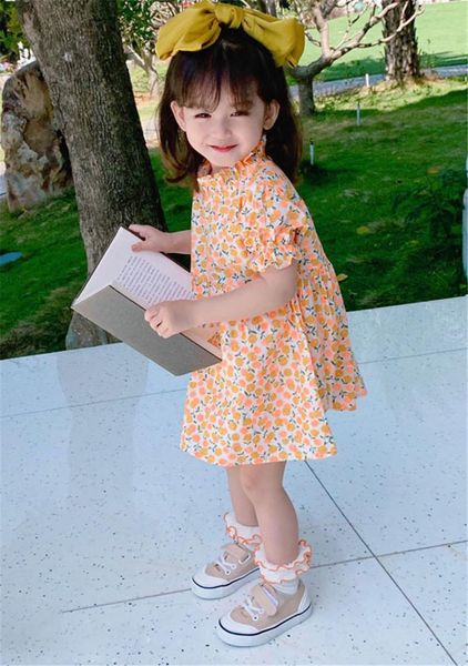 girl's dresses children clothing dress lovely princess summer clothes printing flowers kids girls cute short loose, Red;yellow
girl's dresses children clothing dress lovely princess summer clothes printing flowers kids girls cute short loose, Red;yellow