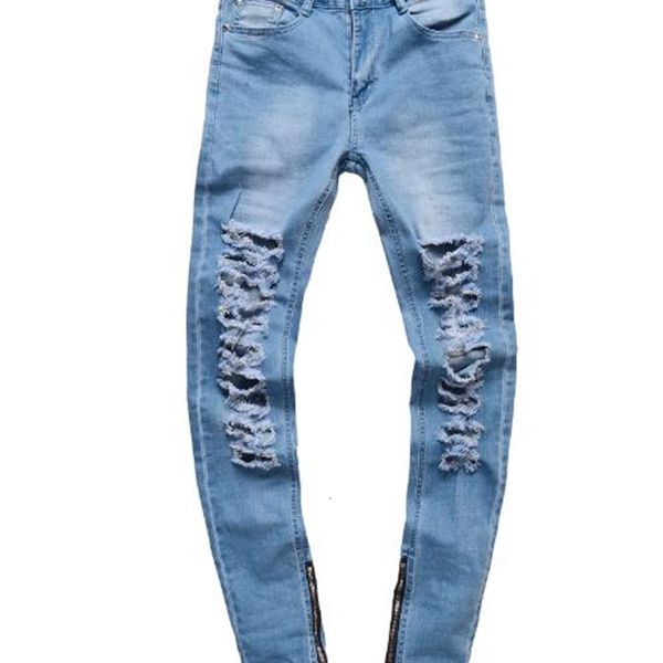 mens strech ripped biker jeans skinny distressed west designer distrressed brand hip hop streetwear swag pants, Blue
mens strech ripped biker jeans skinny distressed west designer distrressed brand hip hop streetwear swag pants, Blue
