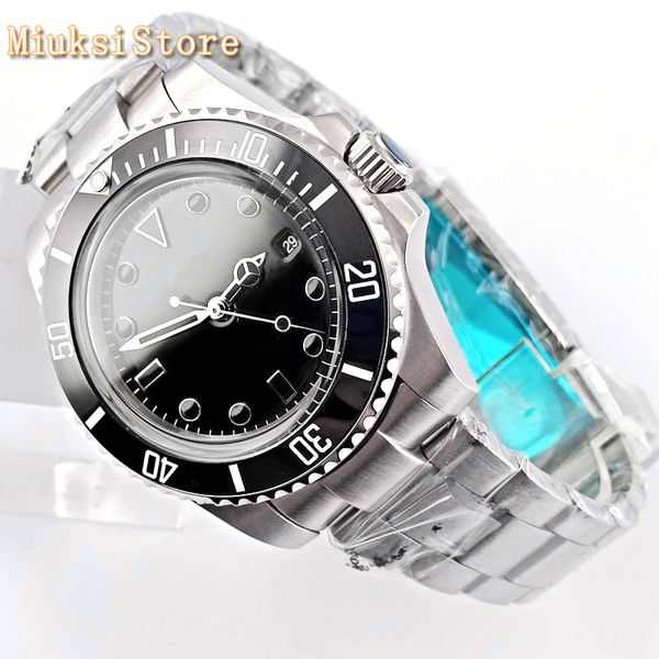 bliger 40mm luxury mechanical coated crystal sier case black sterile dial ceramic bezel mens automatic watch, Slivery;brown
bliger 40mm luxury mechanical coated crystal sier case black sterile dial ceramic bezel mens automatic watch, Slivery;brown