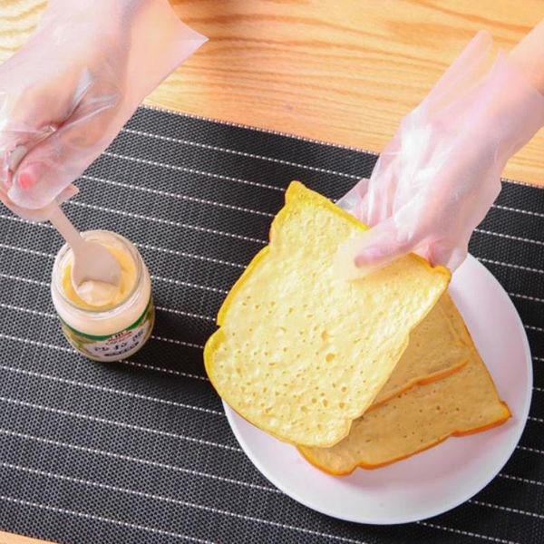 disposable gloves thickened transparent plastic catering grade film 100pcs anti-pollution 30+
disposable gloves thickened transparent plastic catering grade film 100pcs anti-pollution 30+