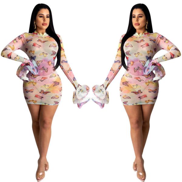 night casual dresses y8183 club women's butterfly printing mh perspective drs, Black;gray
night casual dresses y8183 club women's butterfly printing mh perspective drs, Black;gray