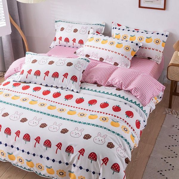 bedding sets home simple with pillowcase duvet cover bed sheet sanded single double size quilt covers bedclothes
bedding sets home simple with pillowcase duvet cover bed sheet sanded single double size quilt covers bedclothes