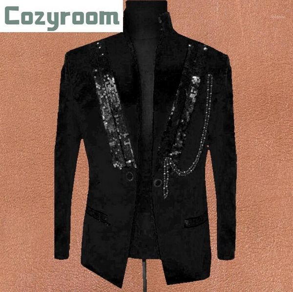 tide business casual sequins costume male singer stage installed studio korean slim night bar suit men fashion clothing men's suits & b, White;black
tide business casual sequins costume male singer stage installed studio korean slim night bar suit men fashion clothing men's suits & b, White;black