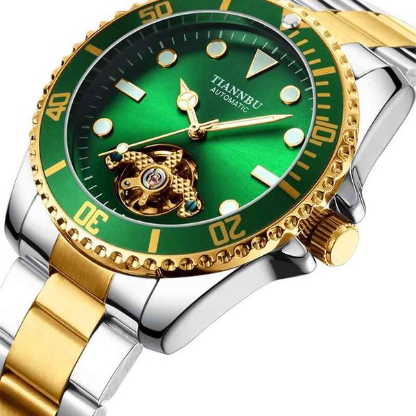 tourbillon fully automatic tianbu new green water ghost series men's mechanical watch, Slivery;brown
tourbillon fully automatic tianbu new green water ghost series men's mechanical watch, Slivery;brown