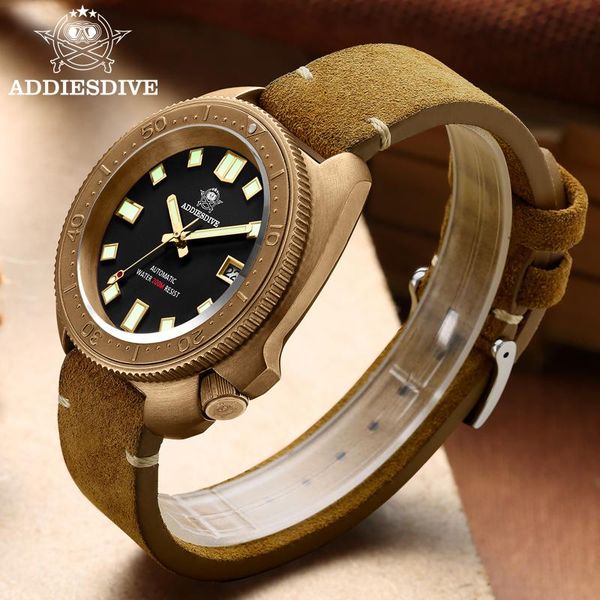 wristwatches addies arrival retro bronze watch men automatic mechanical watches sapphire glass 20atm waterproof diver for man, Slivery;brown
wristwatches addies arrival retro bronze watch men automatic mechanical watches sapphire glass 20atm waterproof diver for man, Slivery;brown