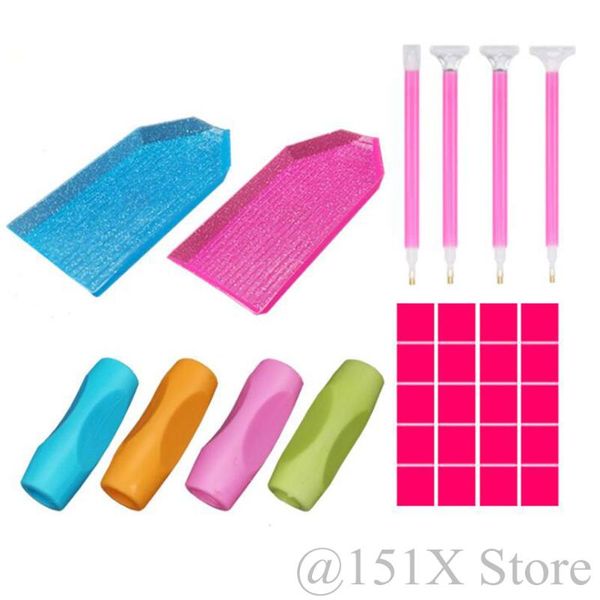 diamond painting 30pcs embroidery accessories tool kit with clay wax and point drill pen large glitter tray
diamond painting 30pcs embroidery accessories tool kit with clay wax and point drill pen large glitter tray