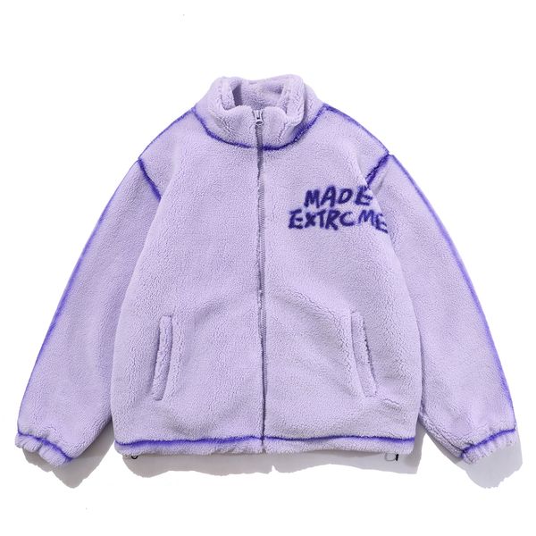 hip 2021 new hop thick parka lamb wool jackets men women streetwear bear letter print design warm jacket winter harajuku sherpa coat xdsk, Black
hip 2021 new hop thick parka lamb wool jackets men women streetwear bear letter print design warm jacket winter harajuku sherpa coat xdsk, Black
