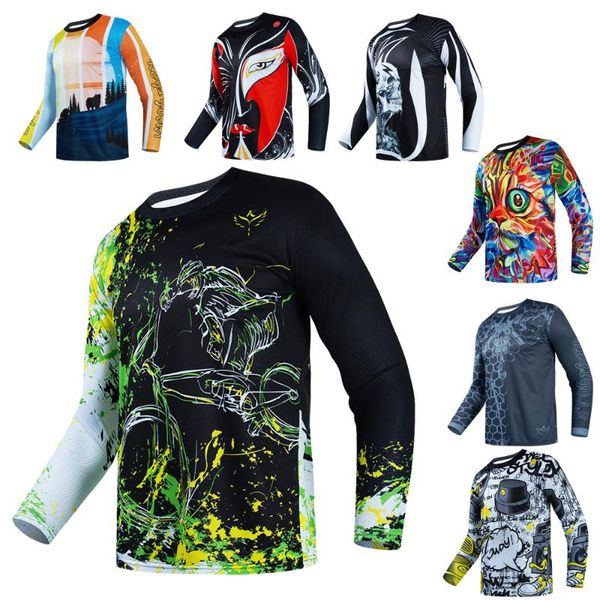 racing jackets keyiyuan pro downhill mountain bike jersey motocross mtb maglia da ciclismo offroad moto sportwear, Black;red
racing jackets keyiyuan pro downhill mountain bike jersey motocross mtb maglia da ciclismo offroad moto sportwear, Black;red