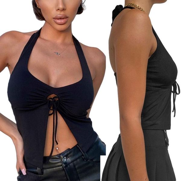 women's tanks & camis women casual camisole black solid color u-shaped collar sleeveless crop, White
women's tanks & camis women casual camisole black solid color u-shaped collar sleeveless crop, White