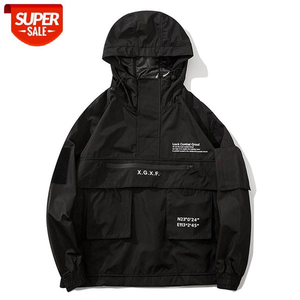 2021ss dark dark cargo hooded pullover harajuku streetwear tactical function jackets coats multi-pocket hoody windbreaker coats #xh8r, Black;brown
2021ss dark dark cargo hooded pullover harajuku streetwear tactical function jackets coats multi-pocket hoody windbreaker coats #xh8r, Black;brown