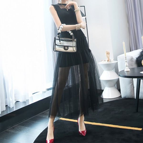 2021 new nova retalhos mulheres midi vestido de malha senhoras o-pescoo sem mangas cintura magro feminino babados plissados vestidos nv, Black;gray
2021 new nova retalhos mulheres midi vestido de malha senhoras o-pescoo sem mangas cintura magro feminino babados plissados vestidos nv, Black;gray