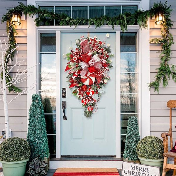 christmas decorations artificial garland upside down tree wreath front door party hanging ornaments ts1 decor
christmas decorations artificial garland upside down tree wreath front door party hanging ornaments ts1 decor