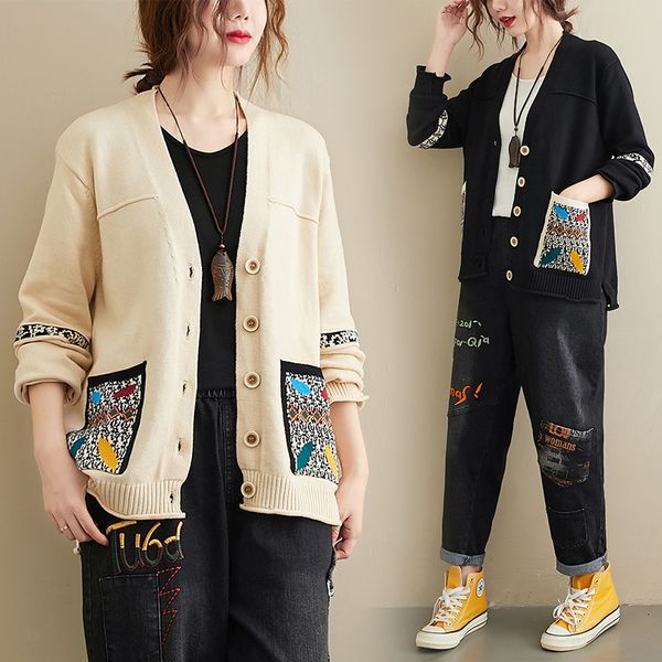 2021 autumn new women's wild casual fashion ladies sweaters knitting sweater female long sleeve women clothing wjb1, Black
2021 autumn new women's wild casual fashion ladies sweaters knitting sweater female long sleeve women clothing wjb1, Black