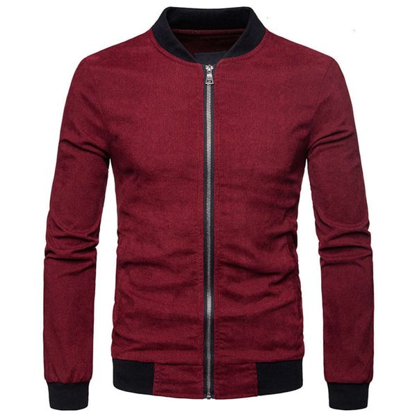 autumn and winter new young men's casual solid corduroy baseball jacket with stand collarwinter, Black;brown
autumn and winter new young men's casual solid corduroy baseball jacket with stand collarwinter, Black;brown