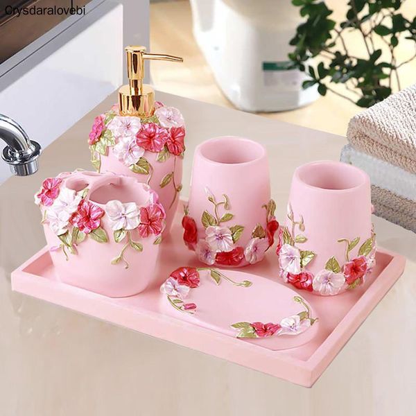 bath accessory set five-piece bathroom european wash accessories supplies kit wedding gift tray makeup mirror tissue
bath accessory set five-piece bathroom european wash accessories supplies kit wedding gift tray makeup mirror tissue