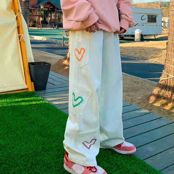 women's jeans heart printed y2k baggy women high waist harajuku aesthetic mom denim streetwear 90s trousers suss, Blue
women's jeans heart printed y2k baggy women high waist harajuku aesthetic mom denim streetwear 90s trousers suss, Blue