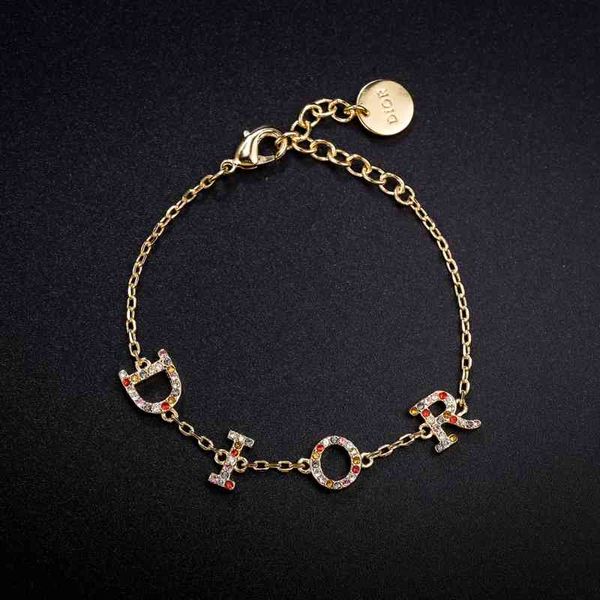 70% off outlet online family new letter color full diamond bracelet, Black
70% off outlet online family new letter color full diamond bracelet, Black