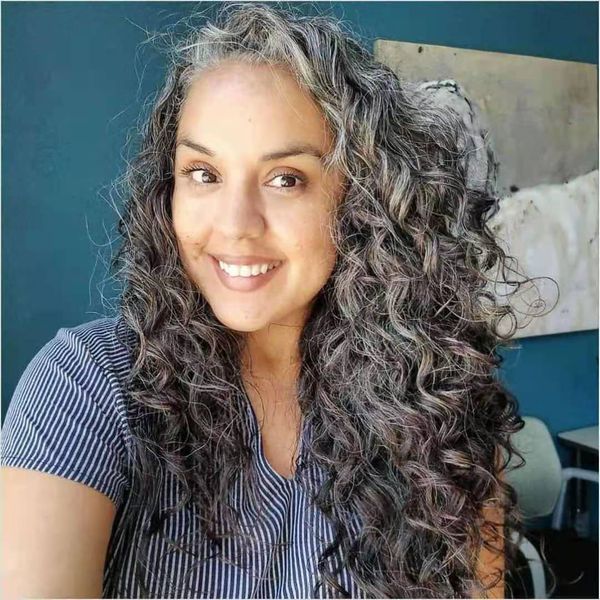 100% human gray hair drawstring ponytail extension two tone mixed salt &pepper wraps natural grey puff pony tail hair piece 120g 140g, Black
100% human gray hair drawstring ponytail extension two tone mixed salt &pepper wraps natural grey puff pony tail hair piece 120g 140g, Black