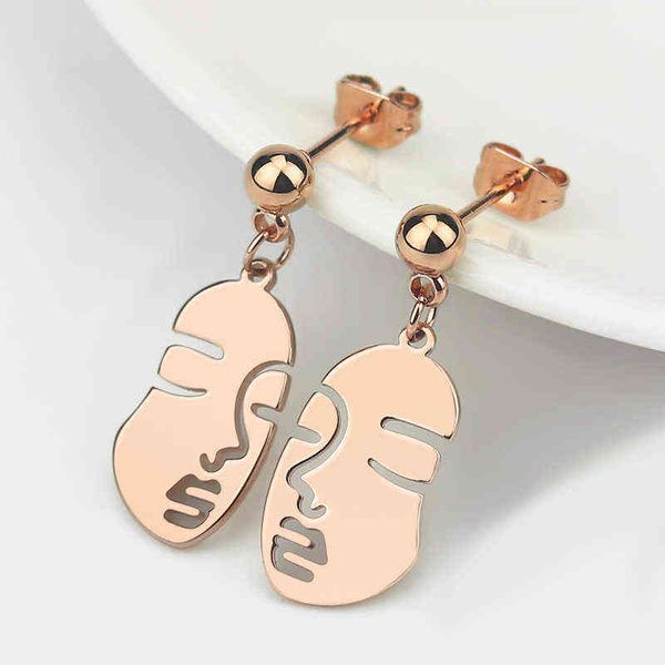 mini fancy earrings abstract stylish face dangle earrings with motifs ear piercing stud earrings for women man cute accessories g220312, Silver
mini fancy earrings abstract stylish face dangle earrings with motifs ear piercing stud earrings for women man cute accessories g220312, Silver
